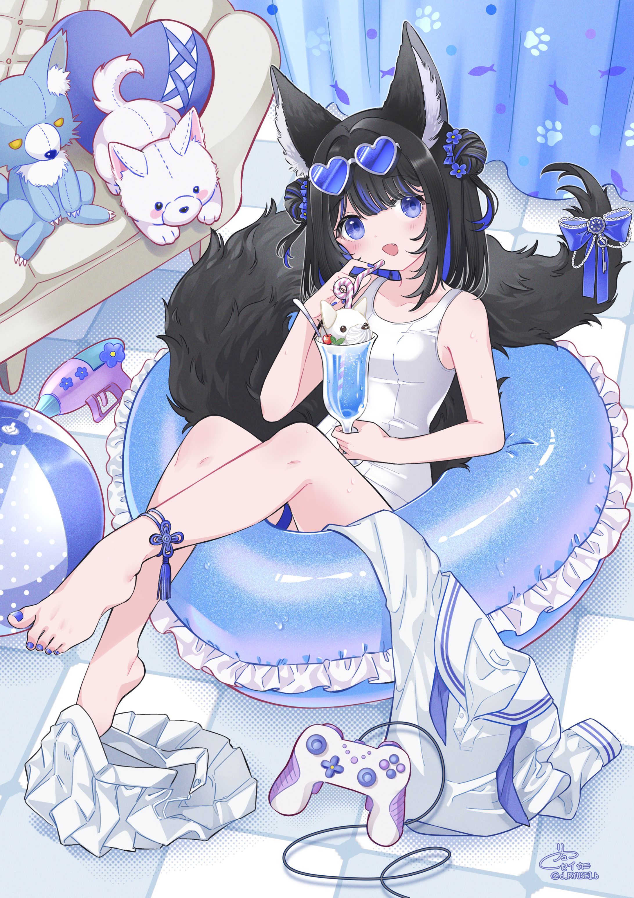 一くぉ様バースデーイラスト-1