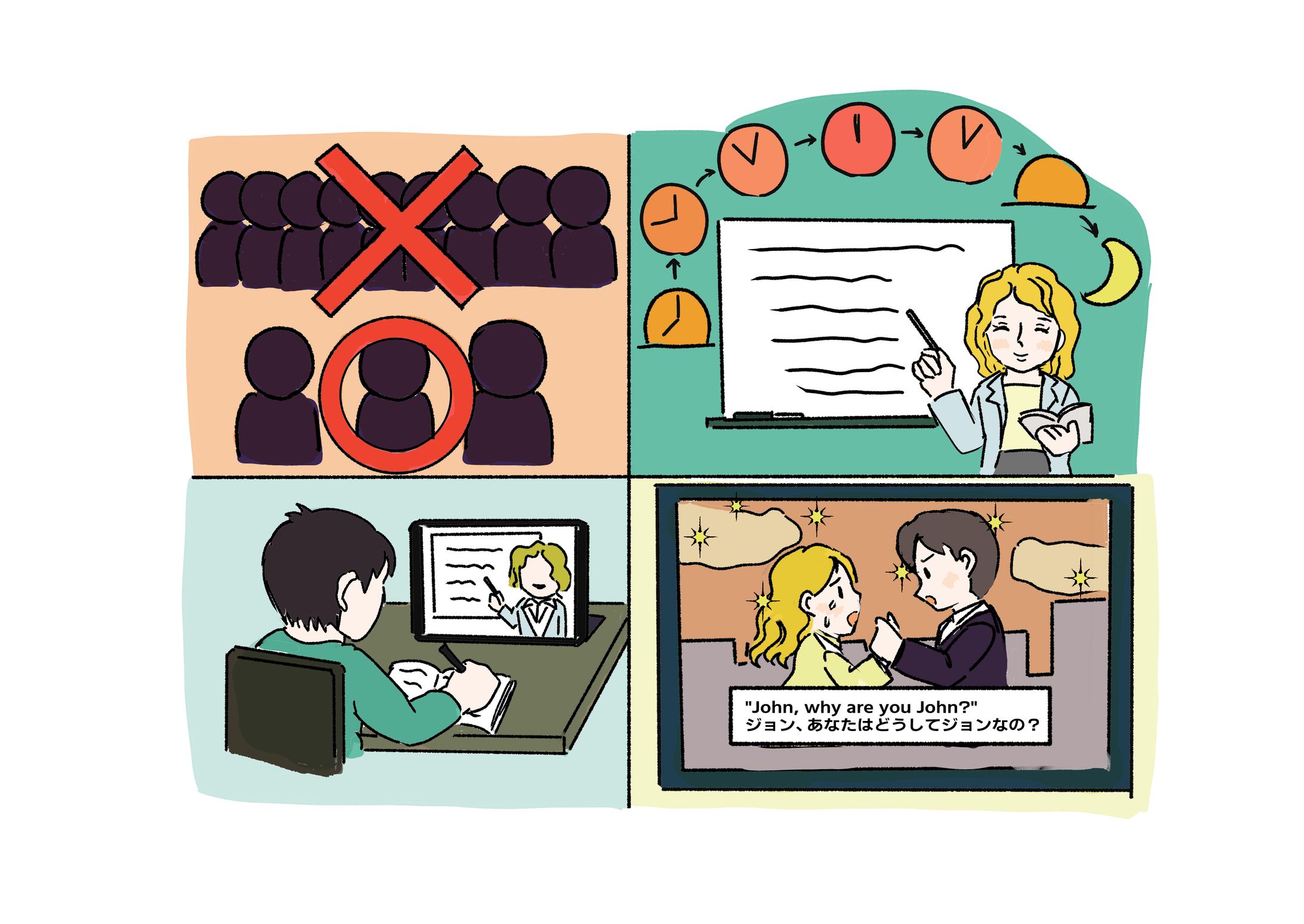 魅力的な英会話教室-1