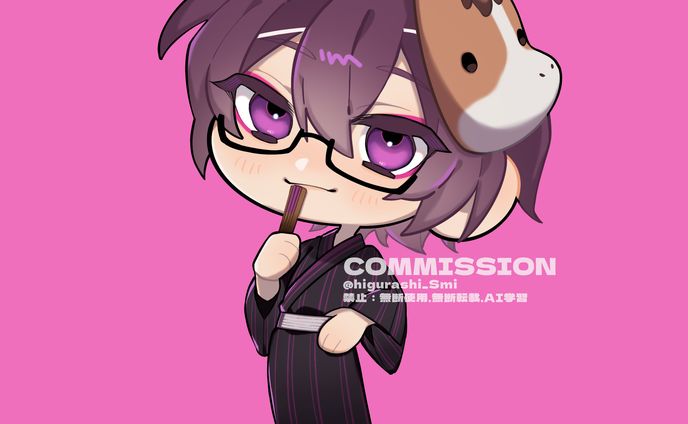 まねさん/グッズ用SDイラスト