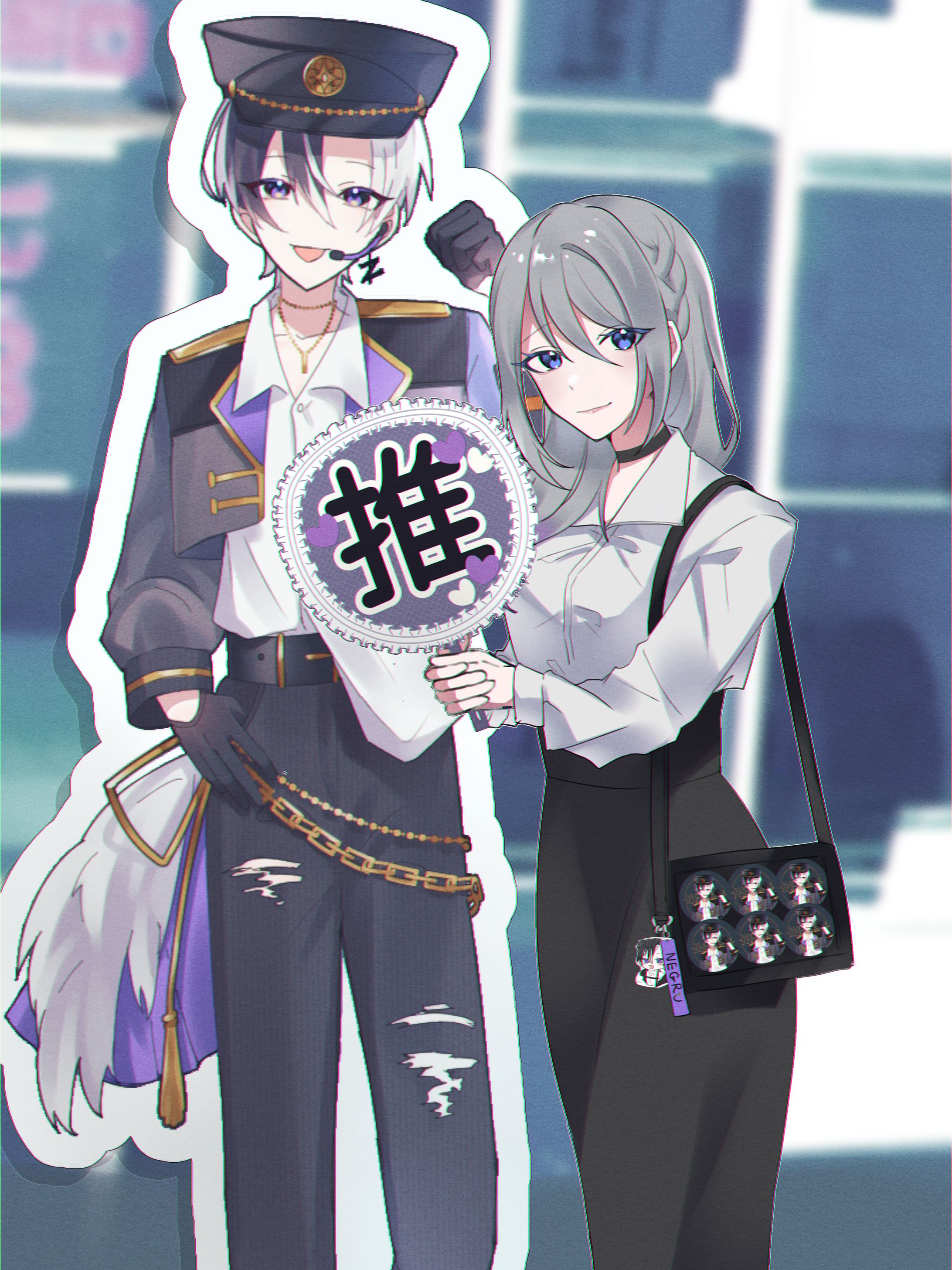 オタ活風イラスト-1