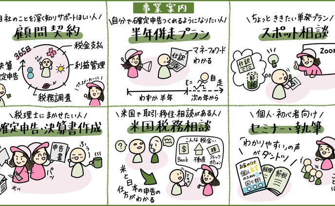 【税理士】事業案内