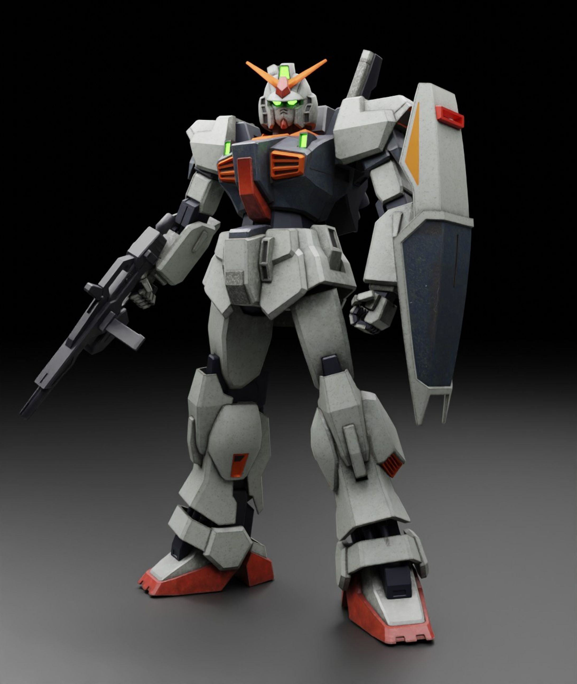 03 Blenderでガンダム MK-2をモデリング-1