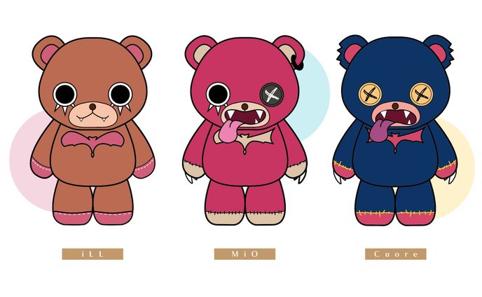 くまちゃむ様　キャラクターデザイン