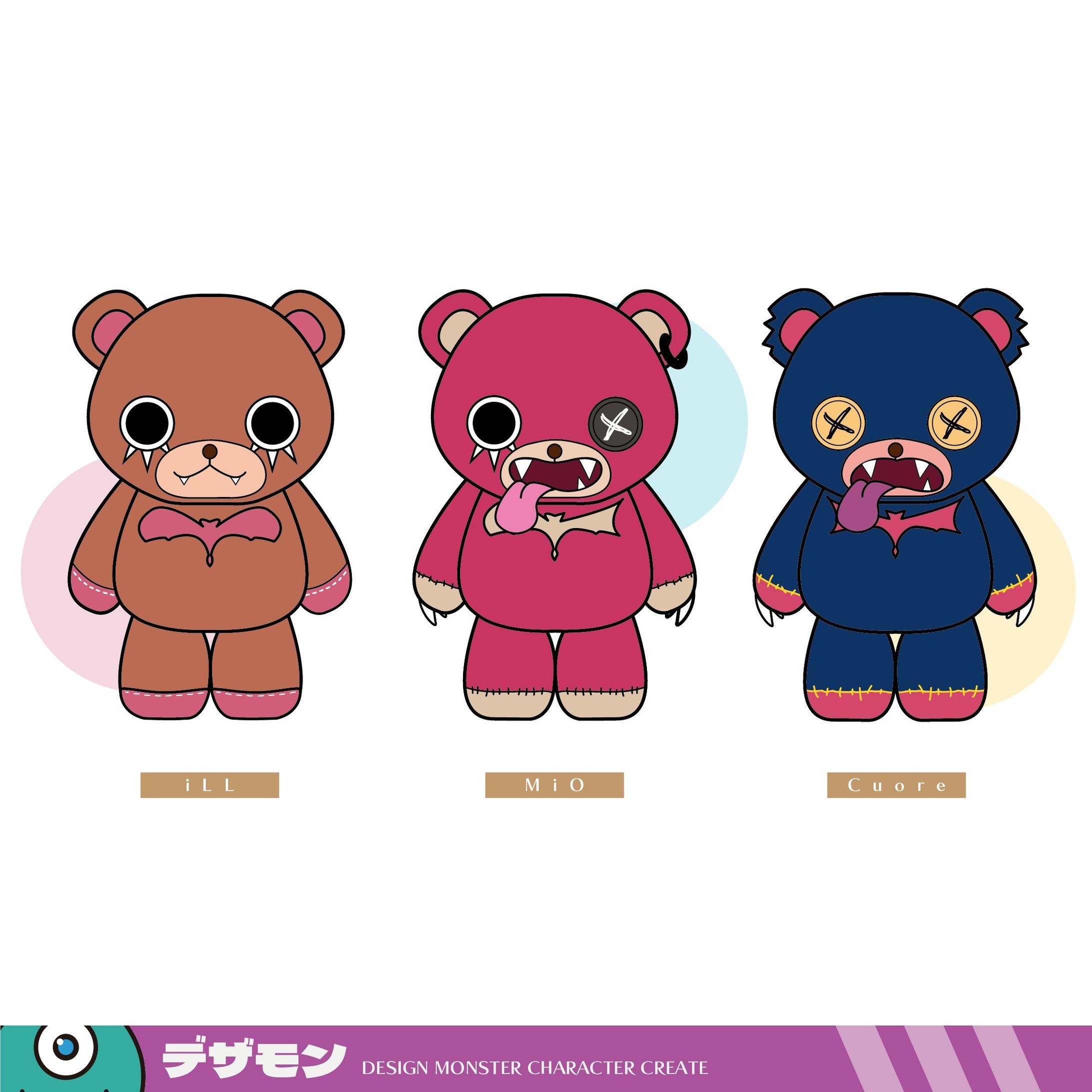 くまちゃむ様　キャラクターデザイン-1