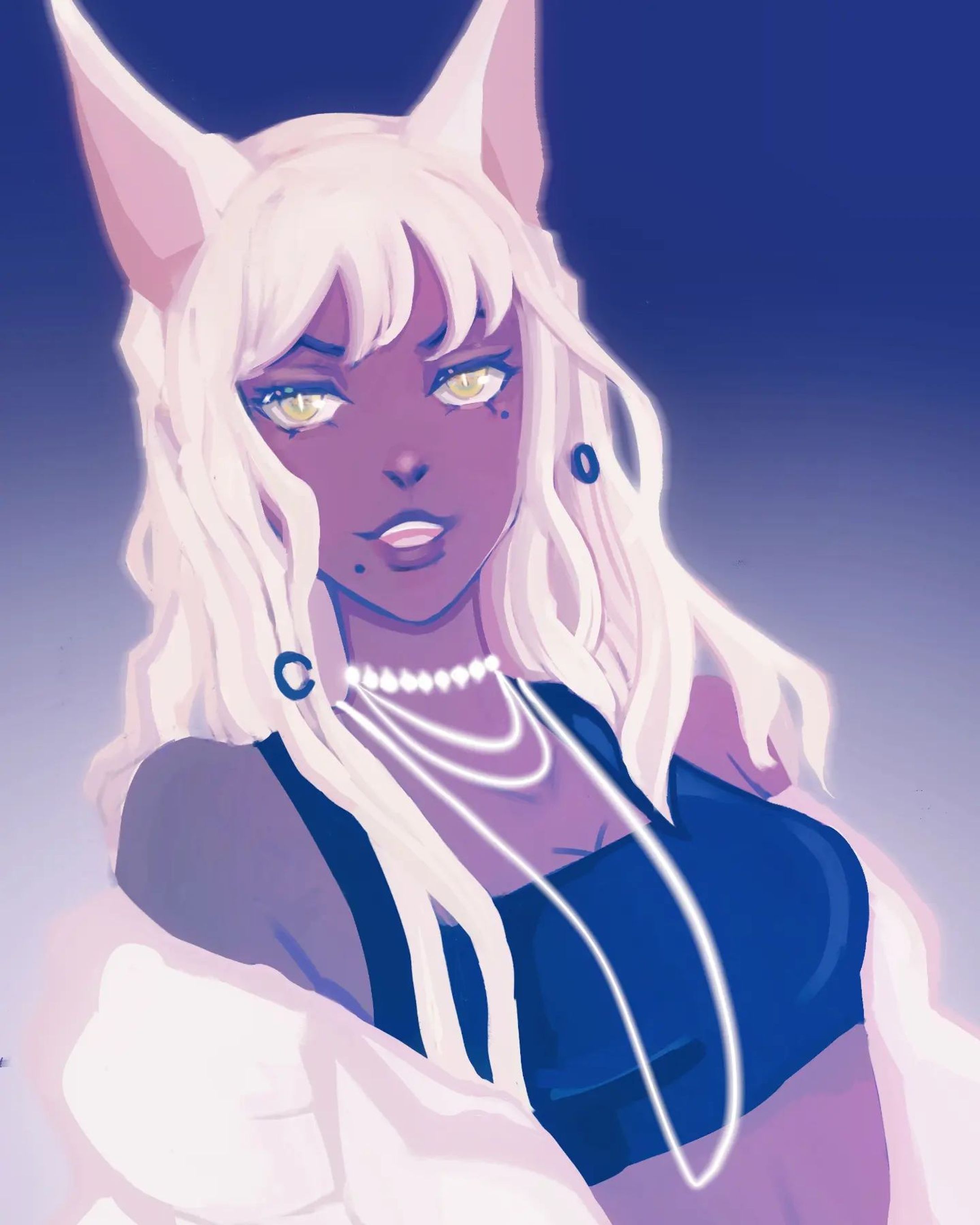 Jeanette's art for my lovely @diabonikae!!
🌸🌸🌸
#digital #digitalart #ocdrawing #digitalpainting #mangaart-1