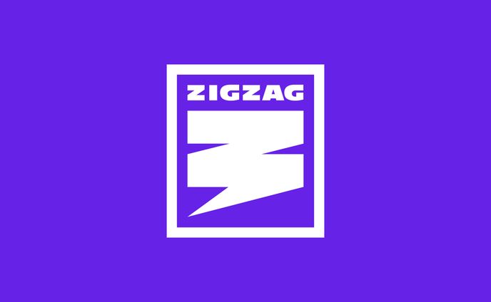 【LUZ】ZIGZAG店舗ロゴデザイン