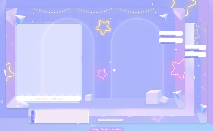 VTuber Overlays Design