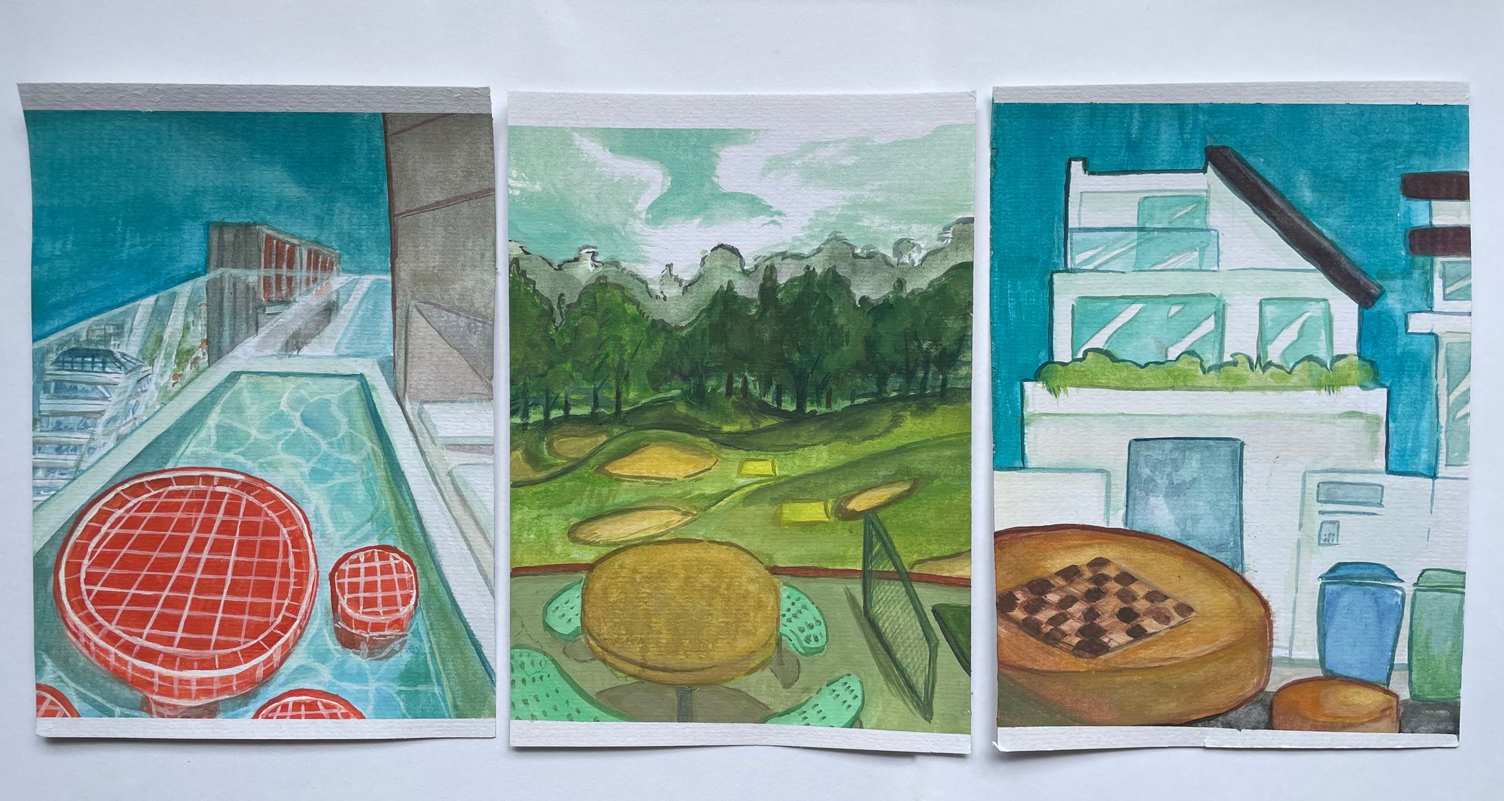 Triptych inspired by Let's Chat (Amanda Heng)-1