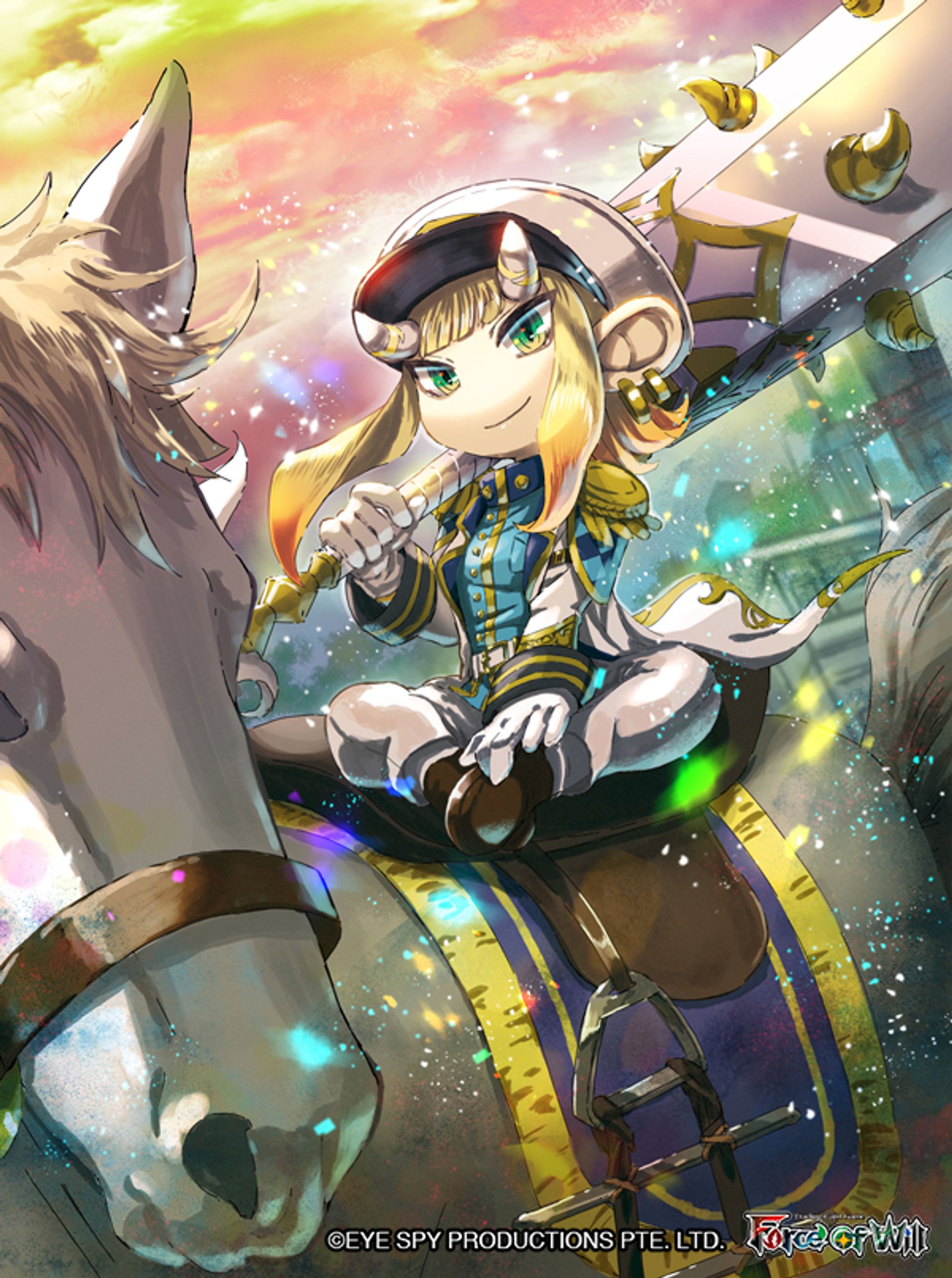【仕事絵】Rumsfeld, Member of the Twelve Sacred Knights【FoW】-1