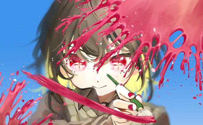 『色、一振り。』MVイラスト