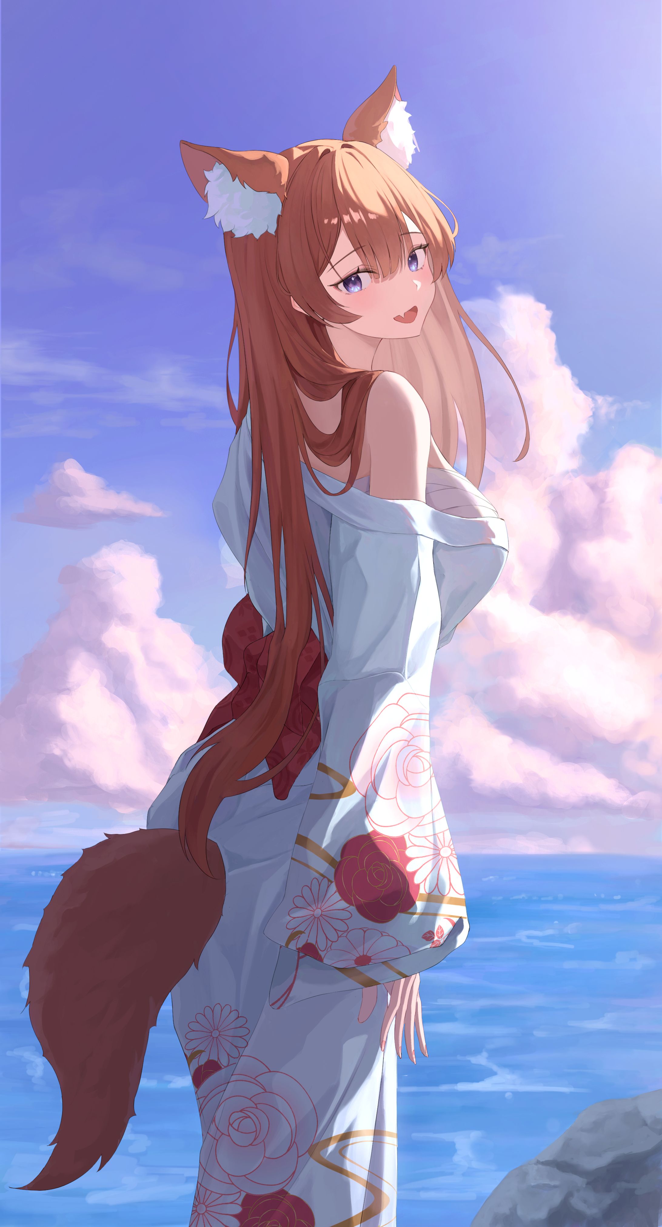 海辺の猫-1