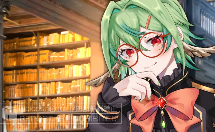 vtuber、シンプルイラスト