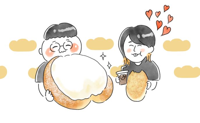 食べ物イラスト_ハリセンボン(自主制作)