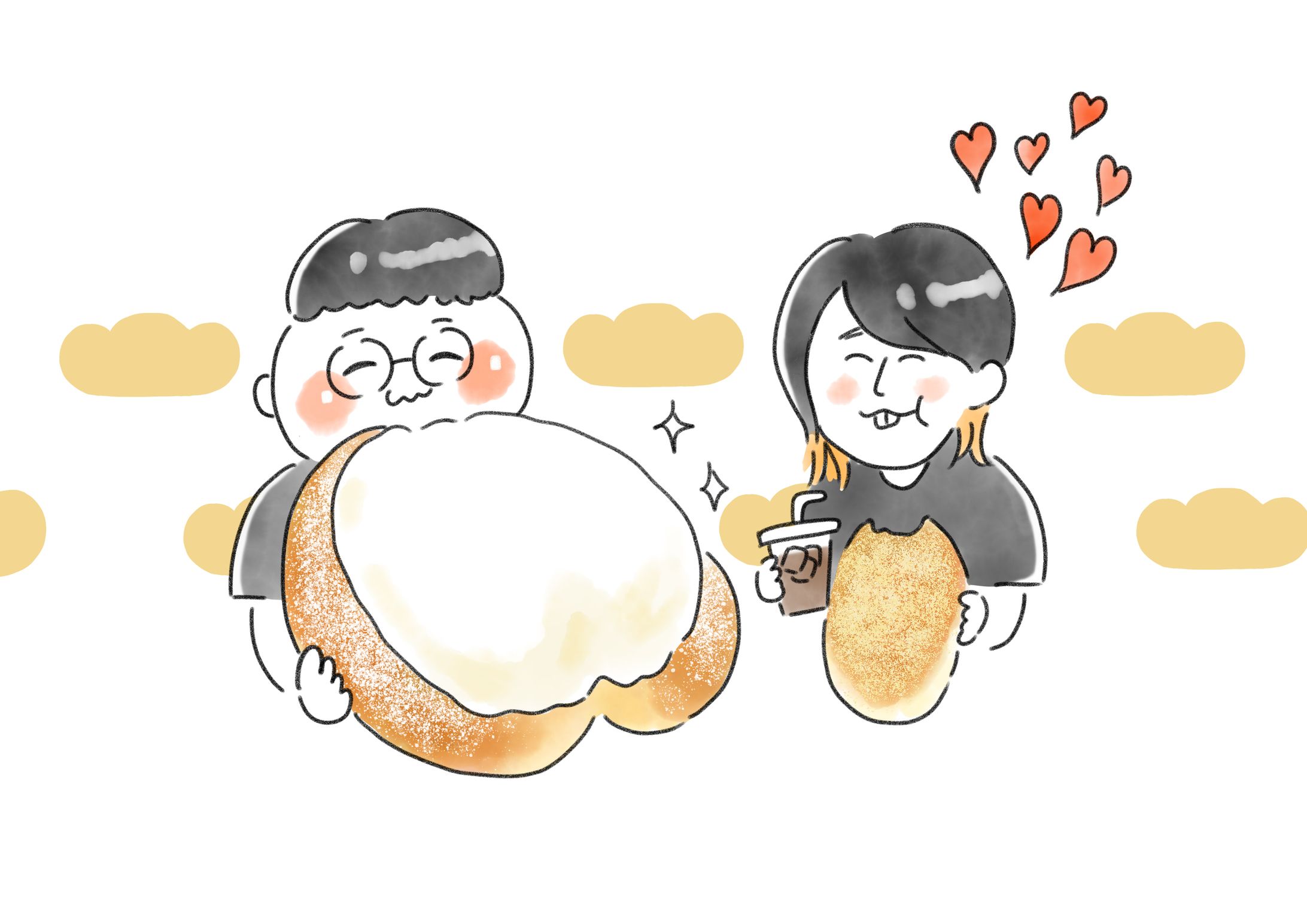 食べ物イラスト_ハリセンボン(自主制作)-1