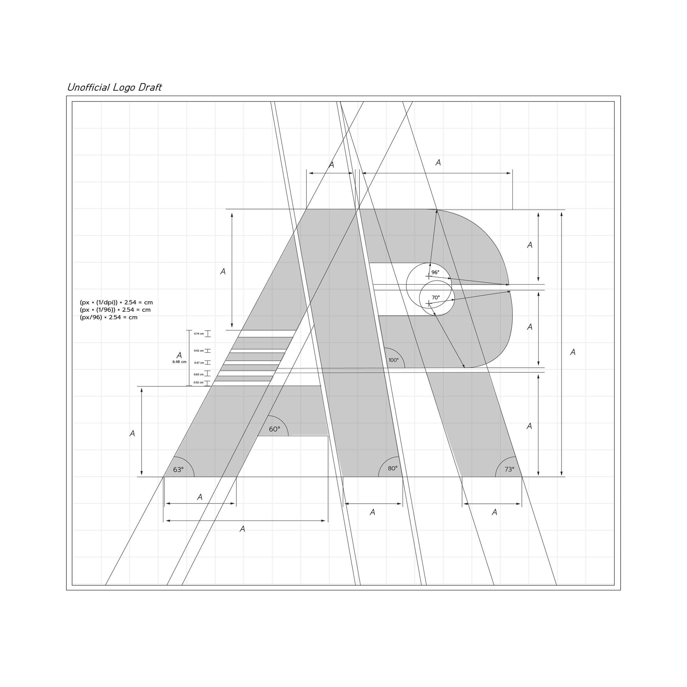 ARP logo draft measurements | Unofficial - Fanmade-1