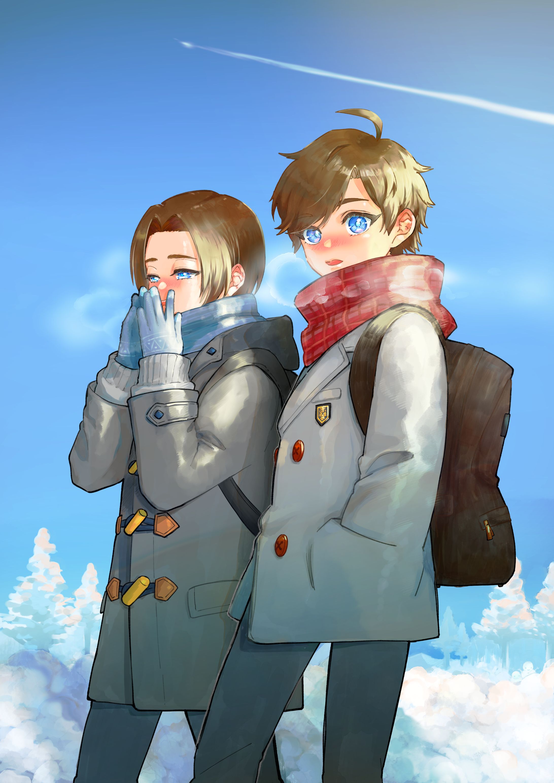真冬の朝-1
