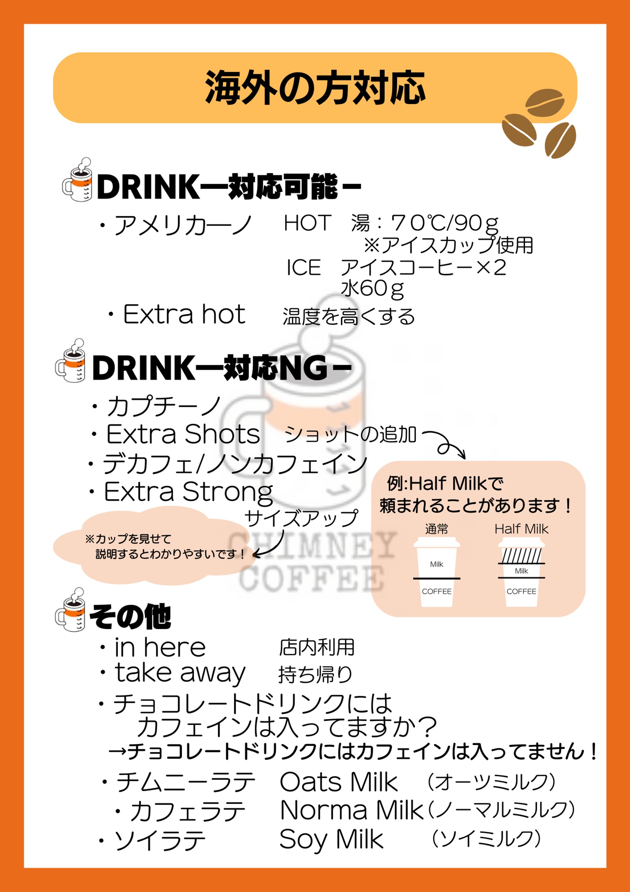 【カフェ】海外の方の対応マニュアル-1