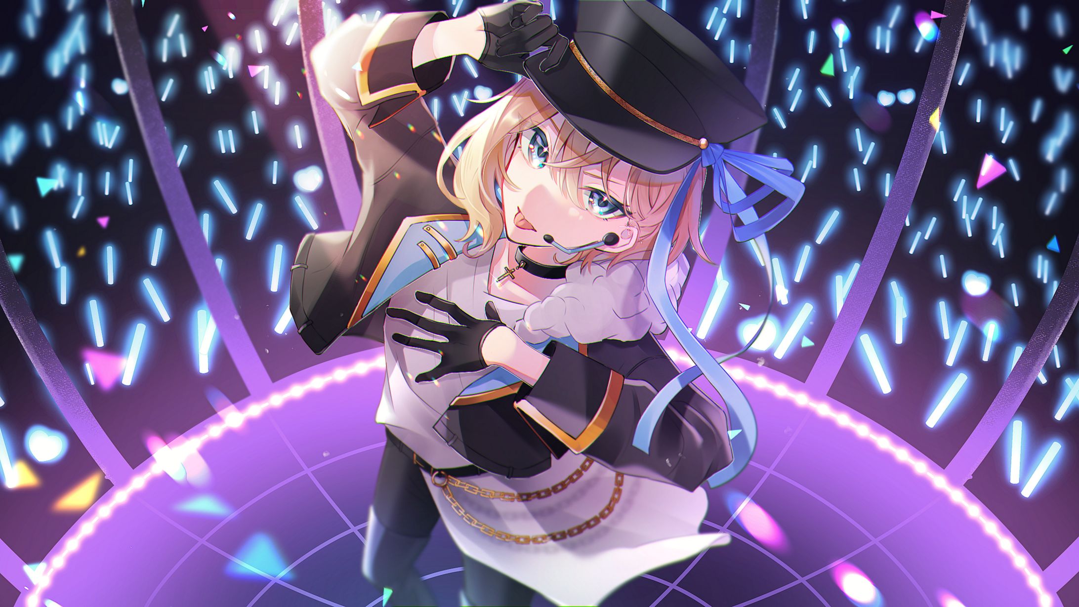 迷いの森の青い薔薇-1