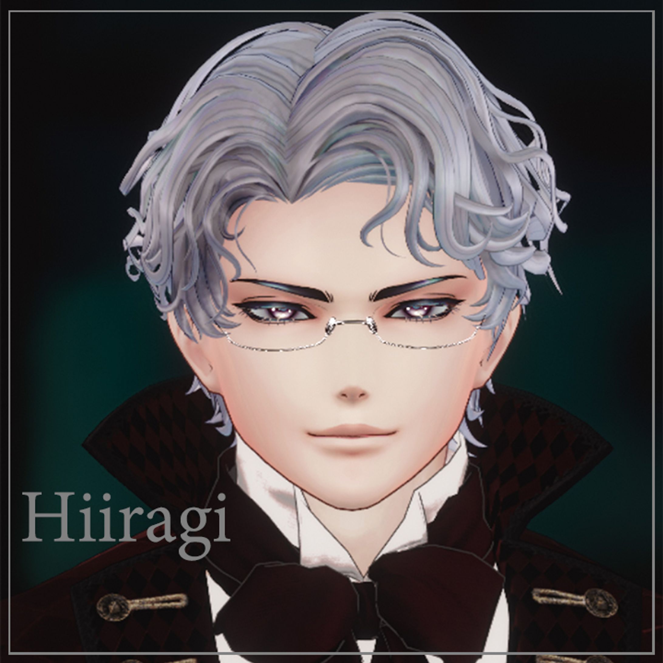 オリジナル3Dモデル ｢HIIRAGI（ヒイラギ）｣#Hiiragi3D-1