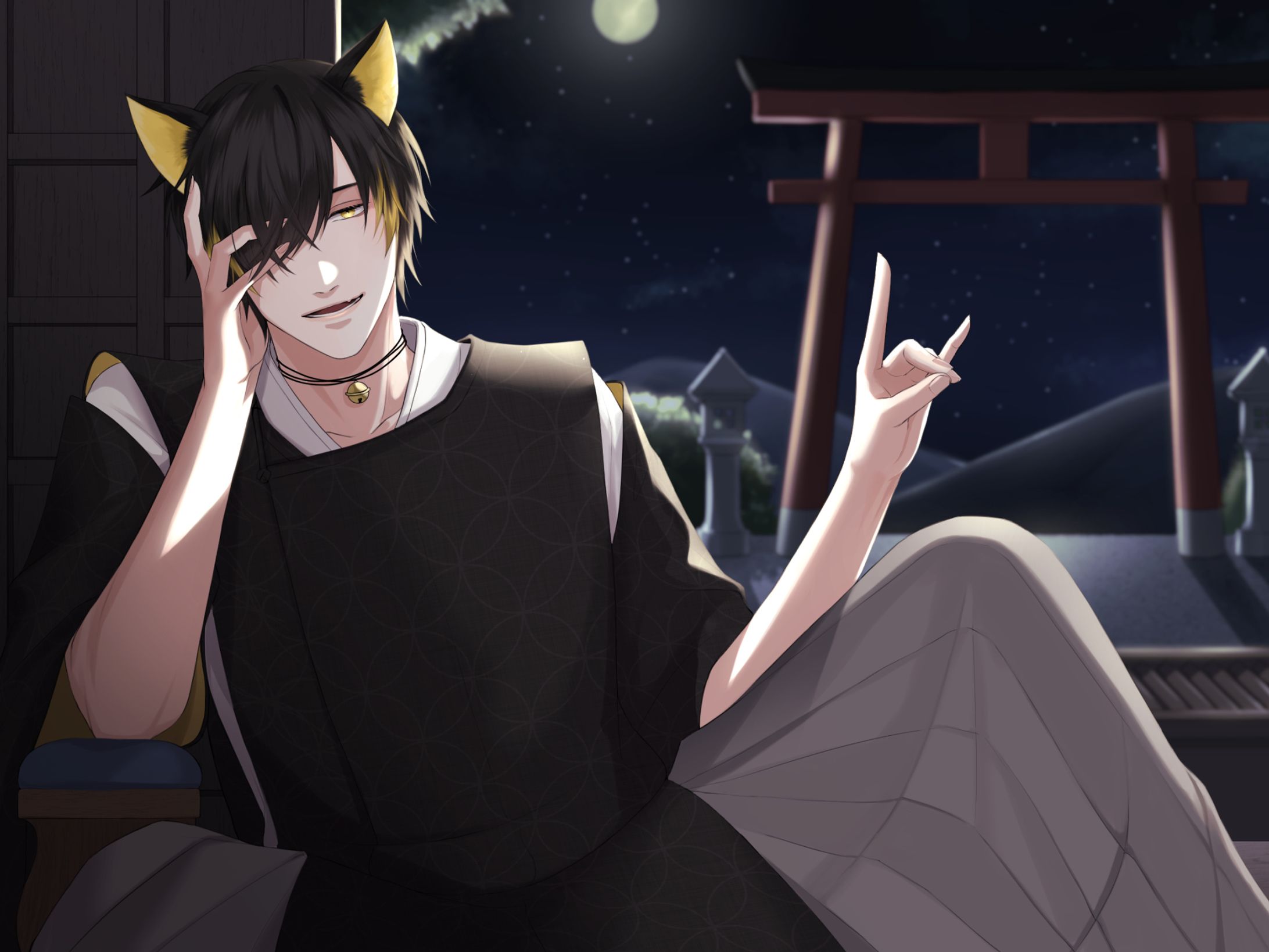 【音声作品ジャケット】霊狐鈴婚譚​-1