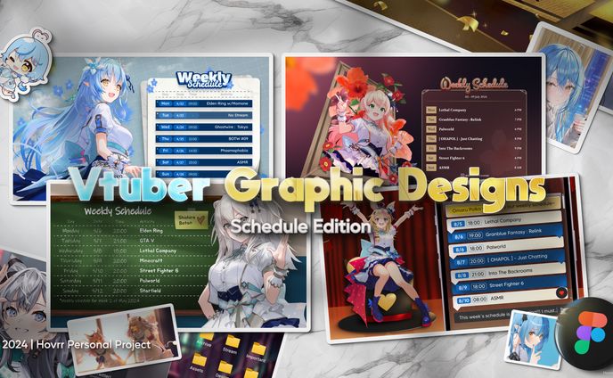 Vtuber set practice - Schedule [4/4] | Hololive Gen 5th member schedules