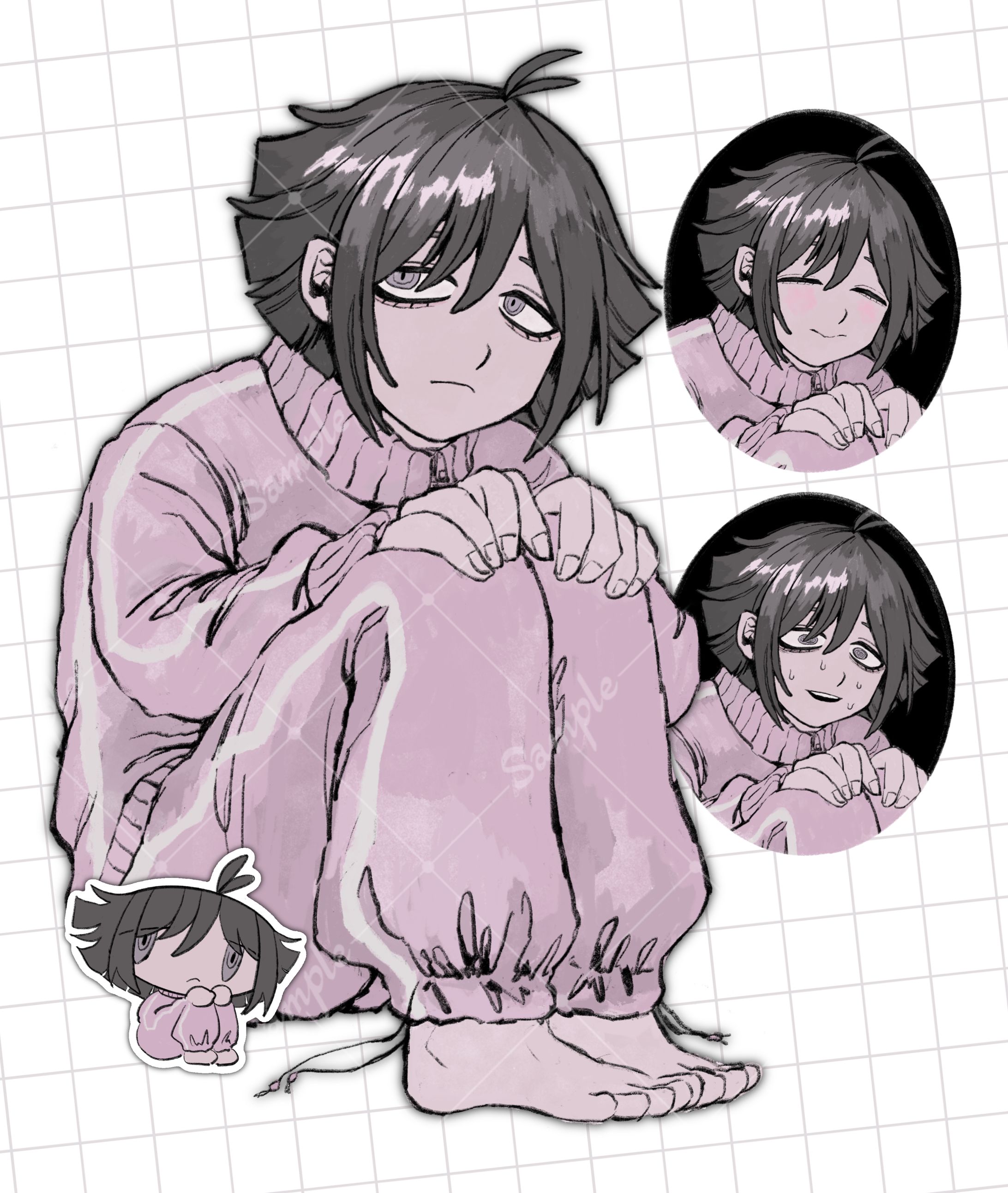 個人様ご依頼 TRPG用立ち絵-1