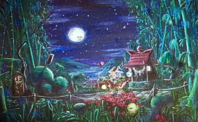 静夜の悲願神社(創作)