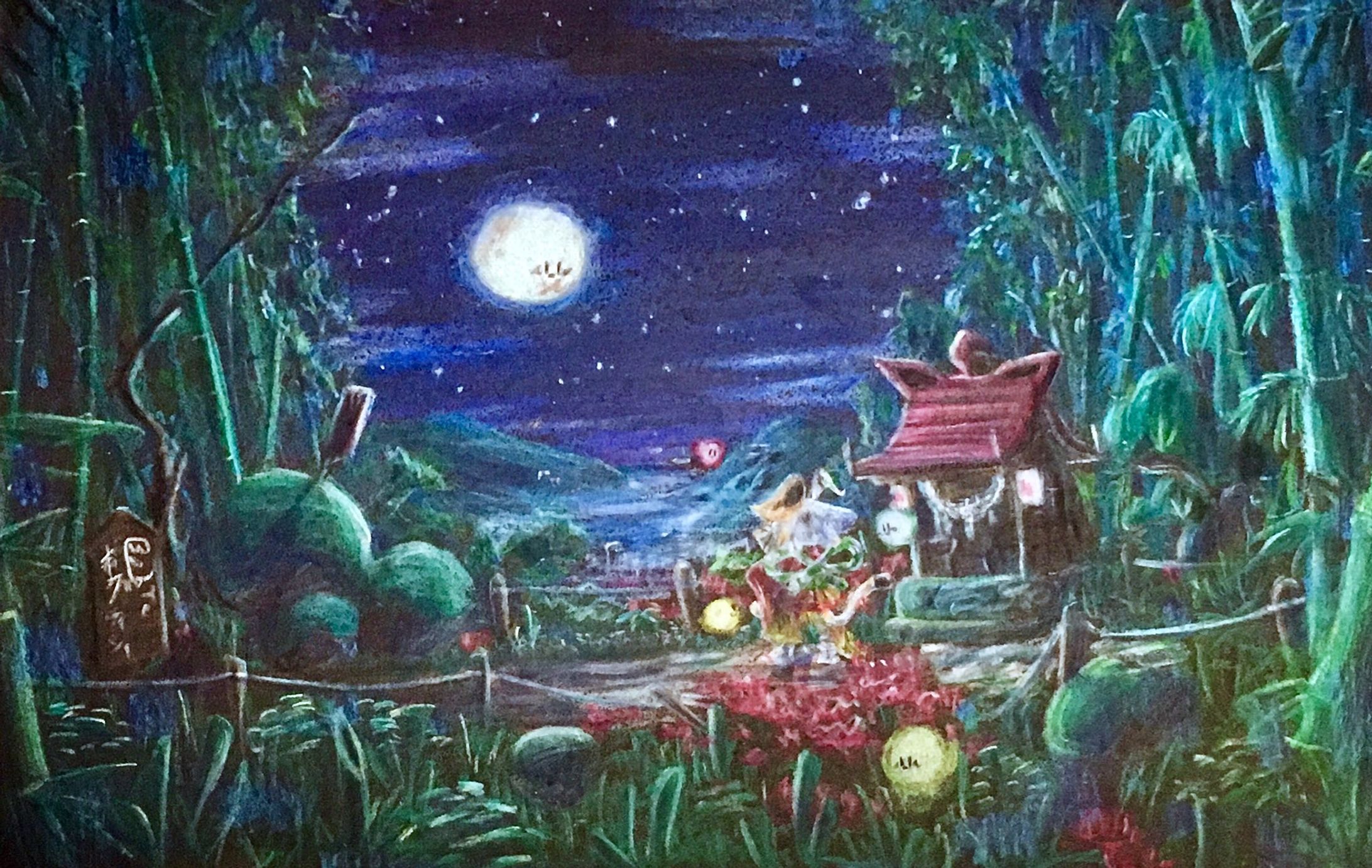 静夜の悲願神社(創作)-1