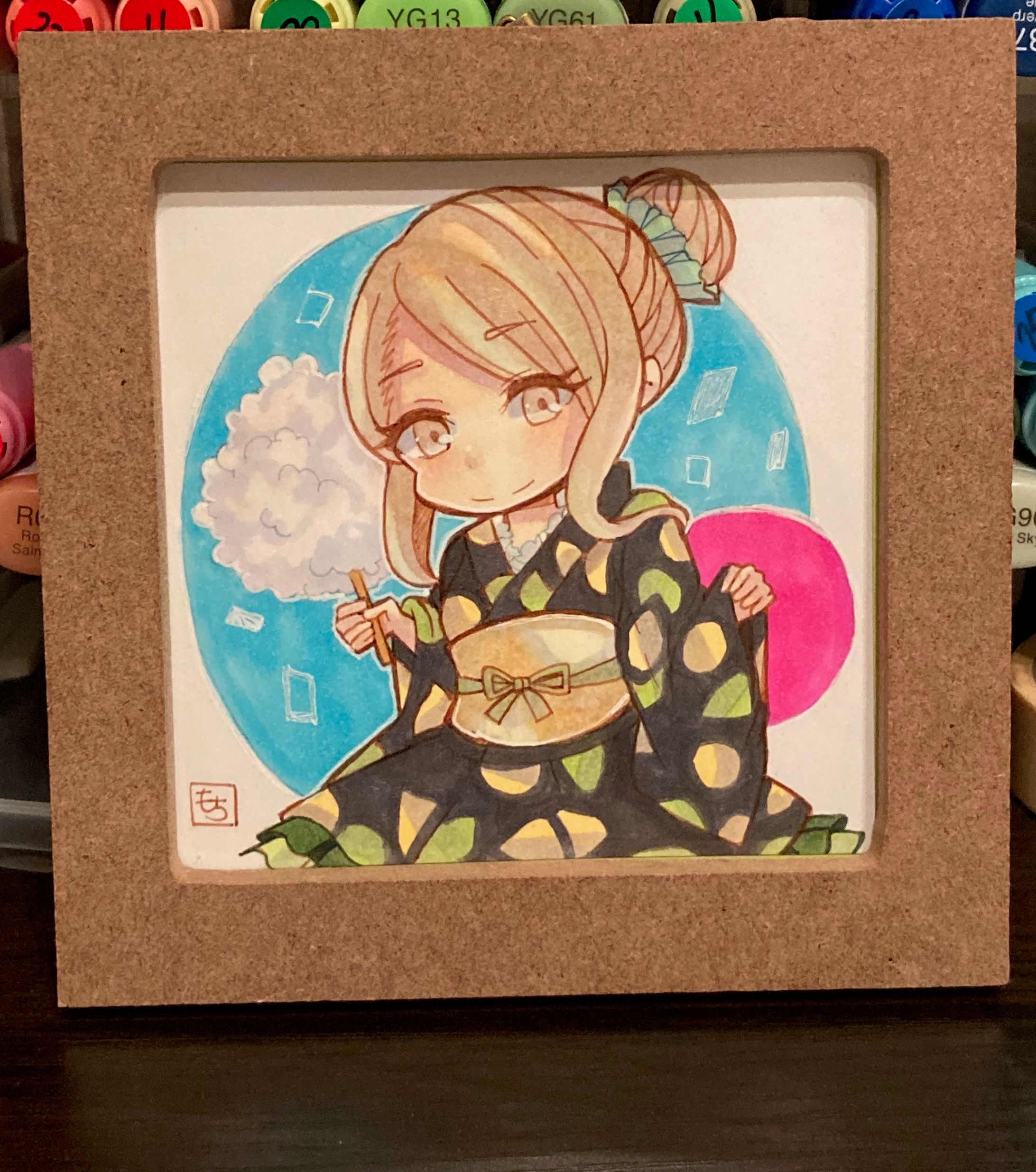 ミニ原画：人狼J-1