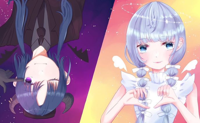 天使と悪魔👼😈

 #イラスト #いらすとぐらむ #お絵描き #イラスト好き  #お絵描き好きな人と繋がりたい  #絵柄が好みって人にフォローされたい  #創作 #illustrations