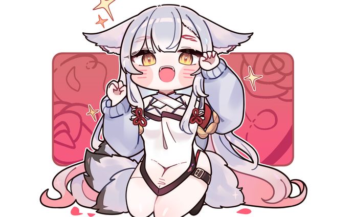 일러스트 (@kohanashirosuzu)