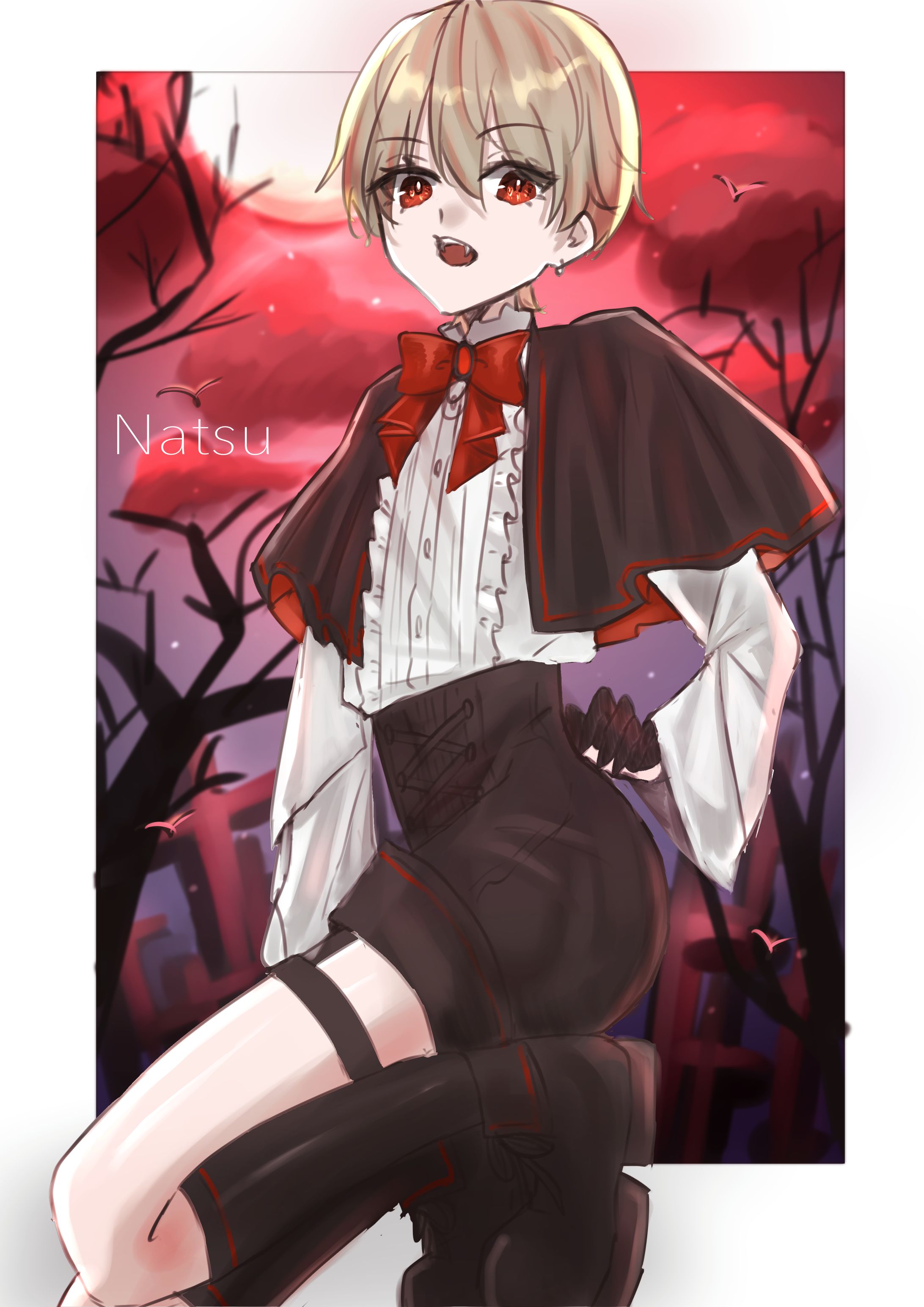 ハロウィン　制作イラスト-1