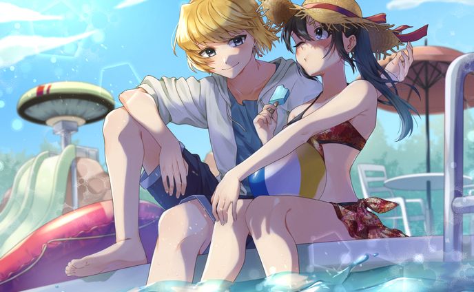 カップリングイラスト