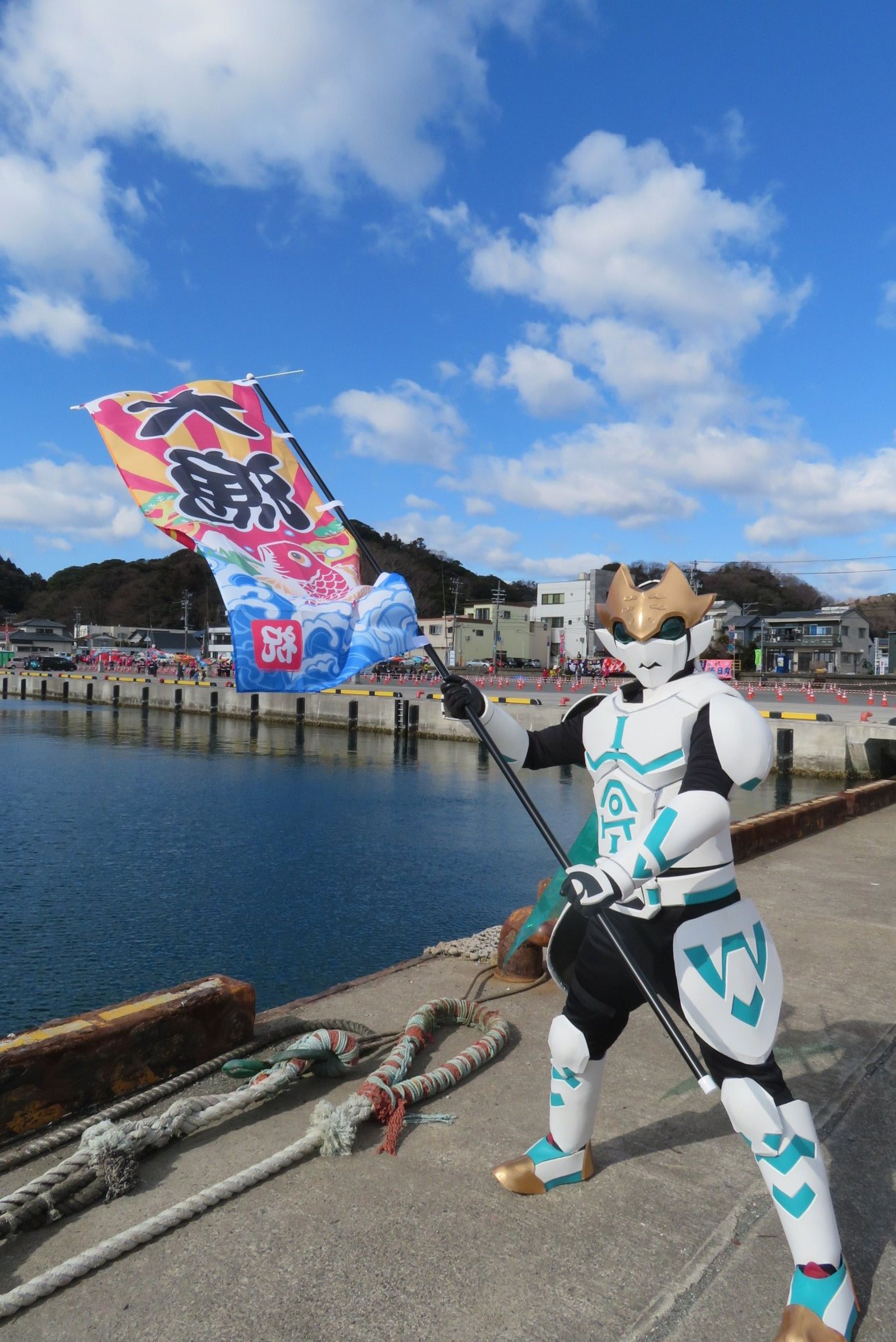 依頼物：いわき市ローカルヒーロー　ヒカリオー-1