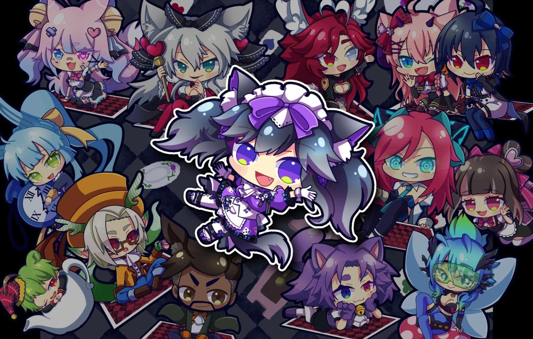 待機画面用イラスト制作-1