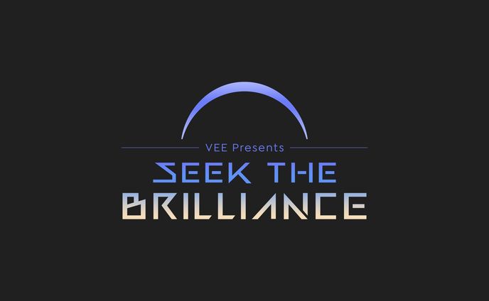 VEE Presents “Seek the Brilliance”  ロゴデザイン