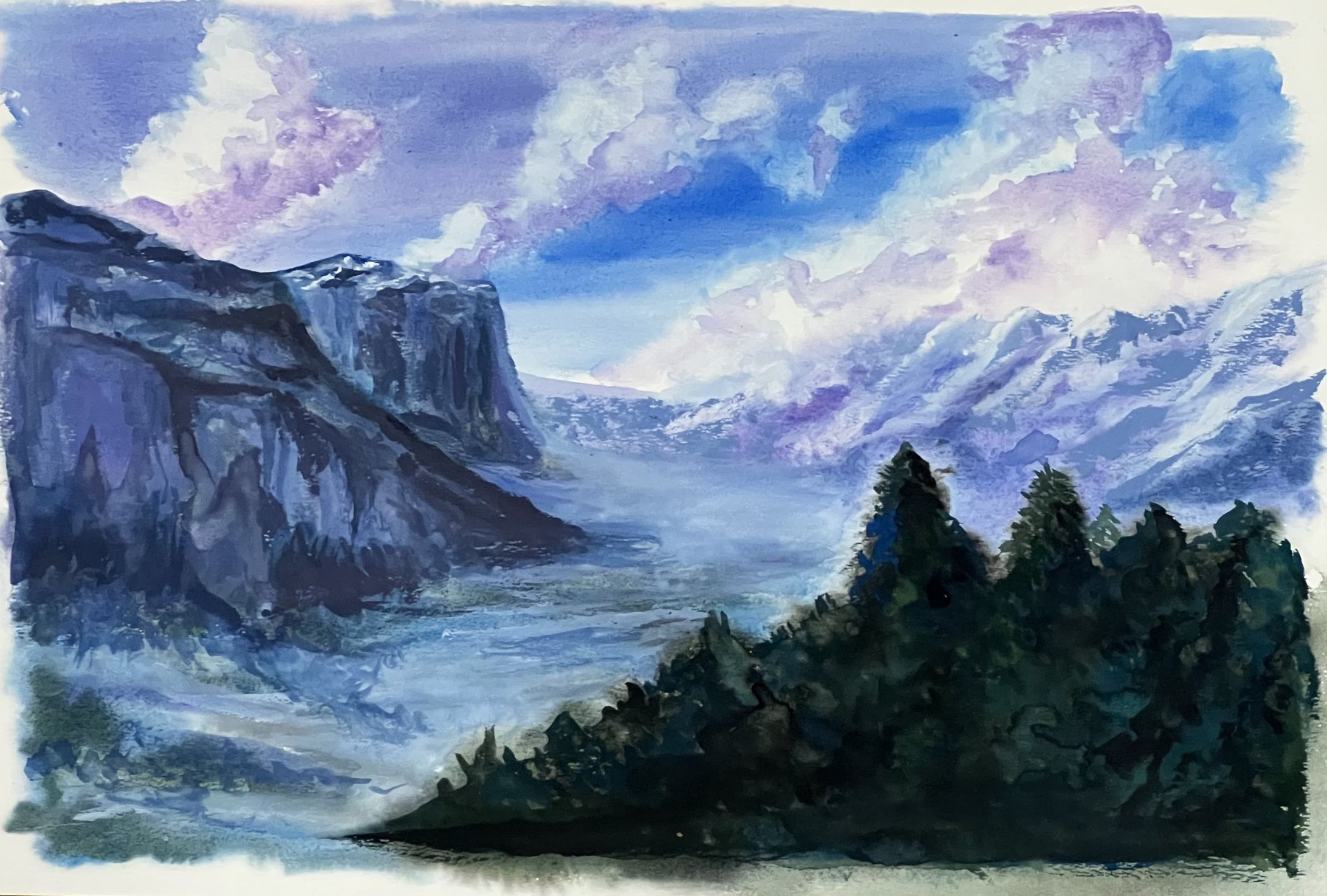 作品模写(アナログ)　2時間半-1