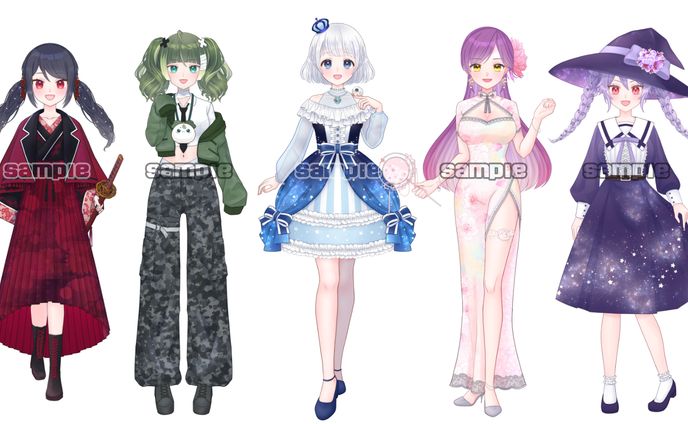 IRIAM用立ち絵6