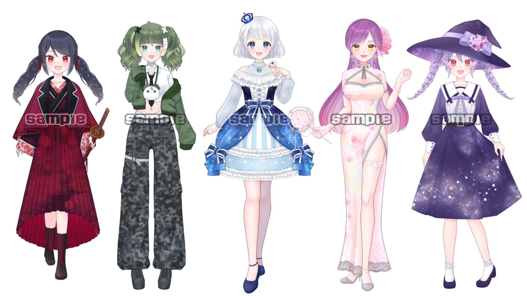 IRIAM用立ち絵6-1