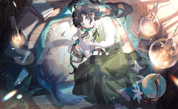 Kotoha様 「ゴースト警告を歌う」MVイラスト