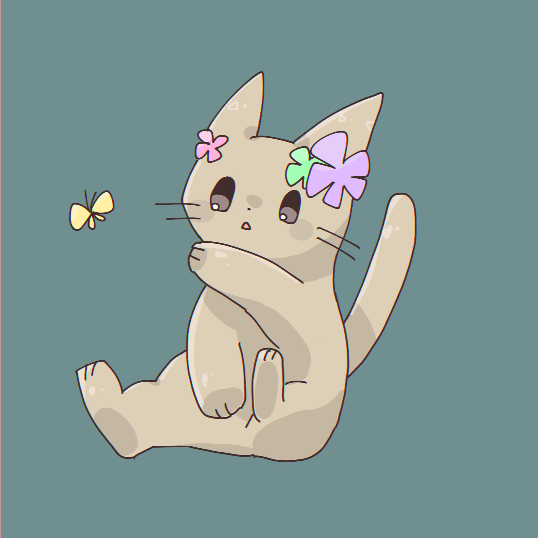 【オリジナル】ねこたち-1