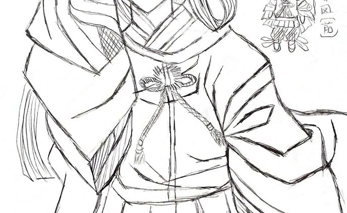 こんばんはっ!!😆
今日は七夕🎋ですね〜🌠☺️
倭国編の重大なお知らせですっ!!原作者お玉さんより遂に倭国編のストーリーを頂きましたっ!!お待ち頂いた皆様本当にありがとうございます🙇🍀近々倭国編の漫画が再スタート致します。お楽しみに〜🤗
イラストは【創作漫画〜倭国編〜】に登場する小菊君です✨✨小梅ちゃんに片想いしている模様です（笑）
エルンスト皇配殿下のお世話係ですよっ‼(*>ω<*)

#創作　#創作漫画
#倭国　#日本
#和服　#小菊
#オリジナルキャラクター 
#アート #イラスト
#イラストレーション
#ドローイング
#シャーペン
#アナログイラスト
#スケッチ
#絵が好きな人と繋がりたい
#絵描きさんと繋がりたい
#illustration　#painting
#drawing　#anime　
#cute #pen
#instaart #art
#artwork  #artist
#sketch #anime
#manga #digitalart
#お知らせ