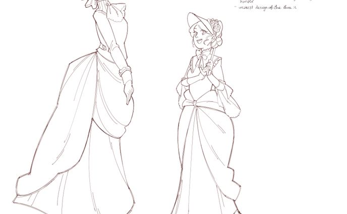 Character Design (Preliminary sketches)