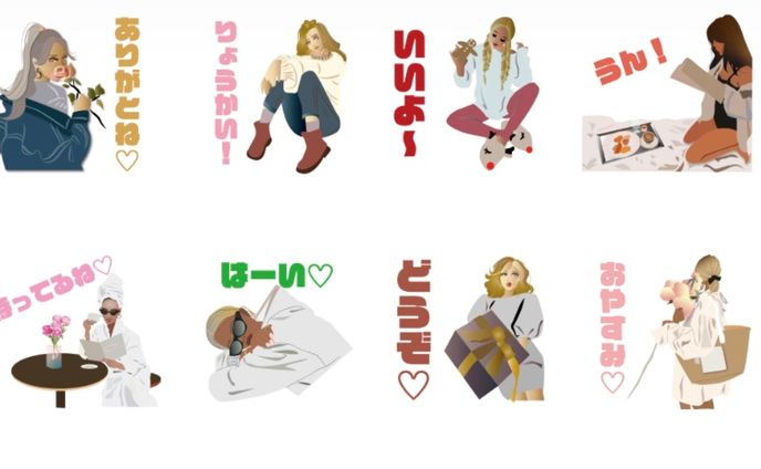 【LINEスタンプ作成】