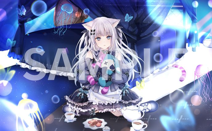 猫葉ゆの様　歌ってみたイラスト