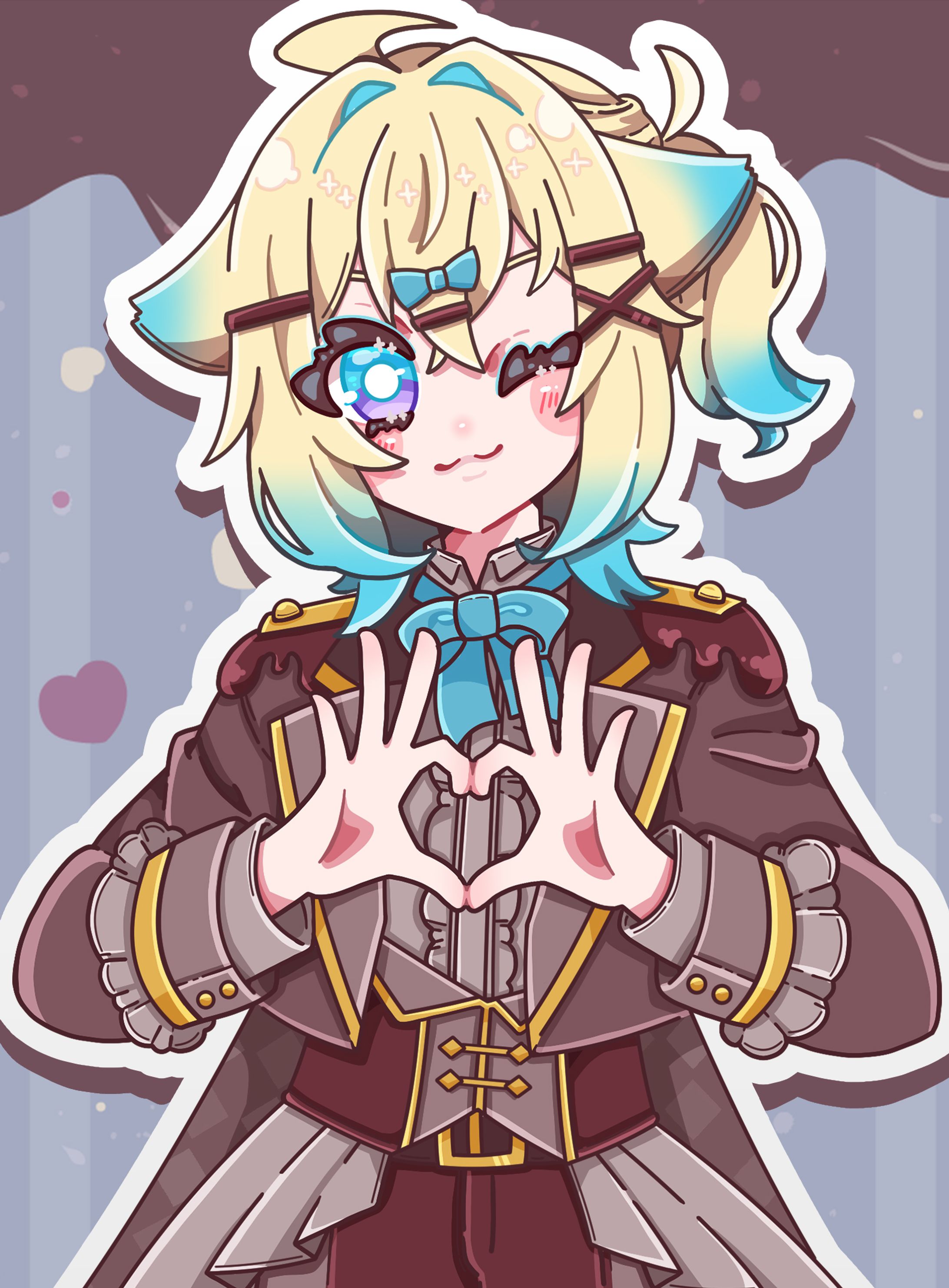 等身イラスト(Vtuber)-1