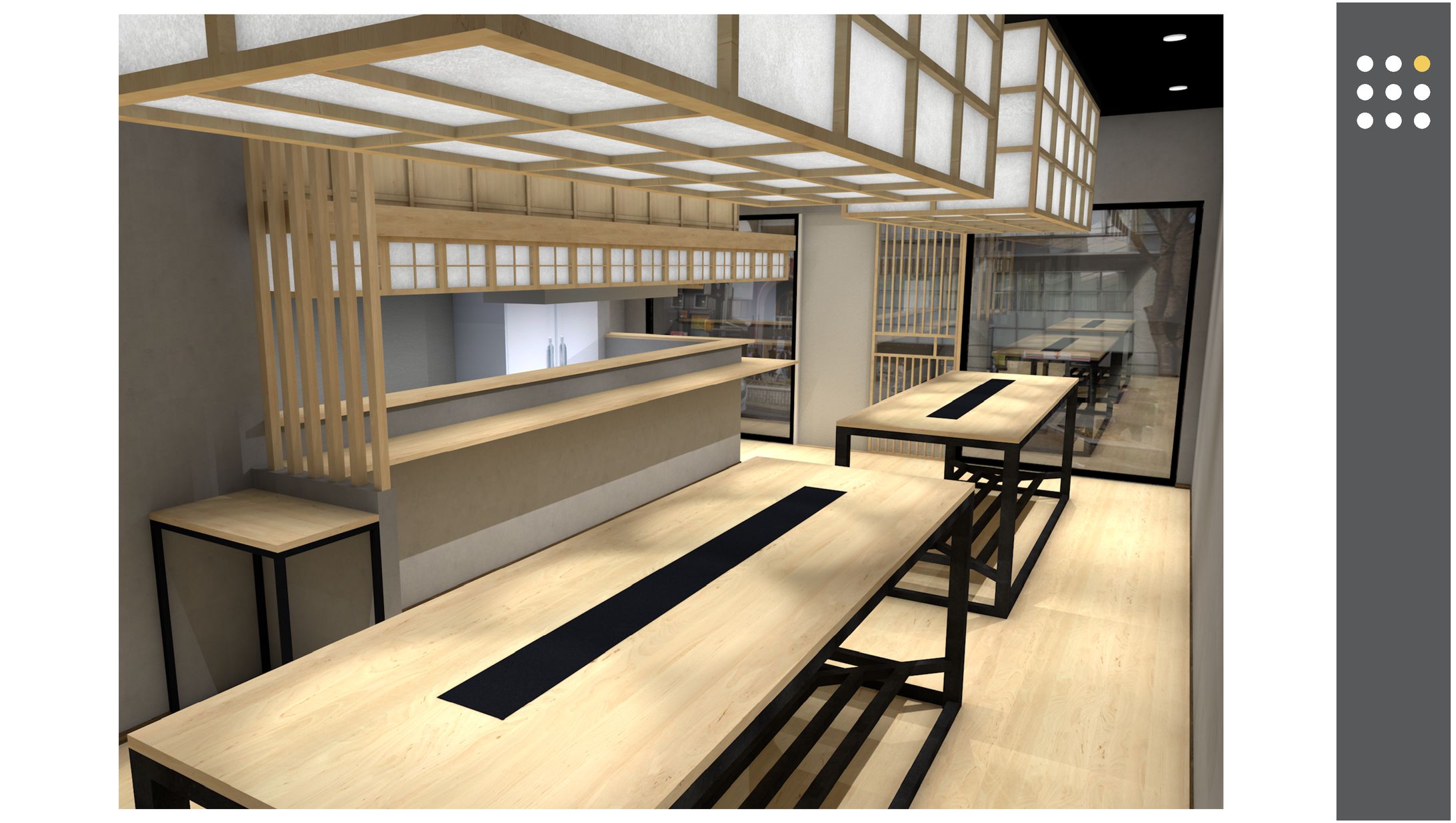 飲食店設計課題「天来」-1