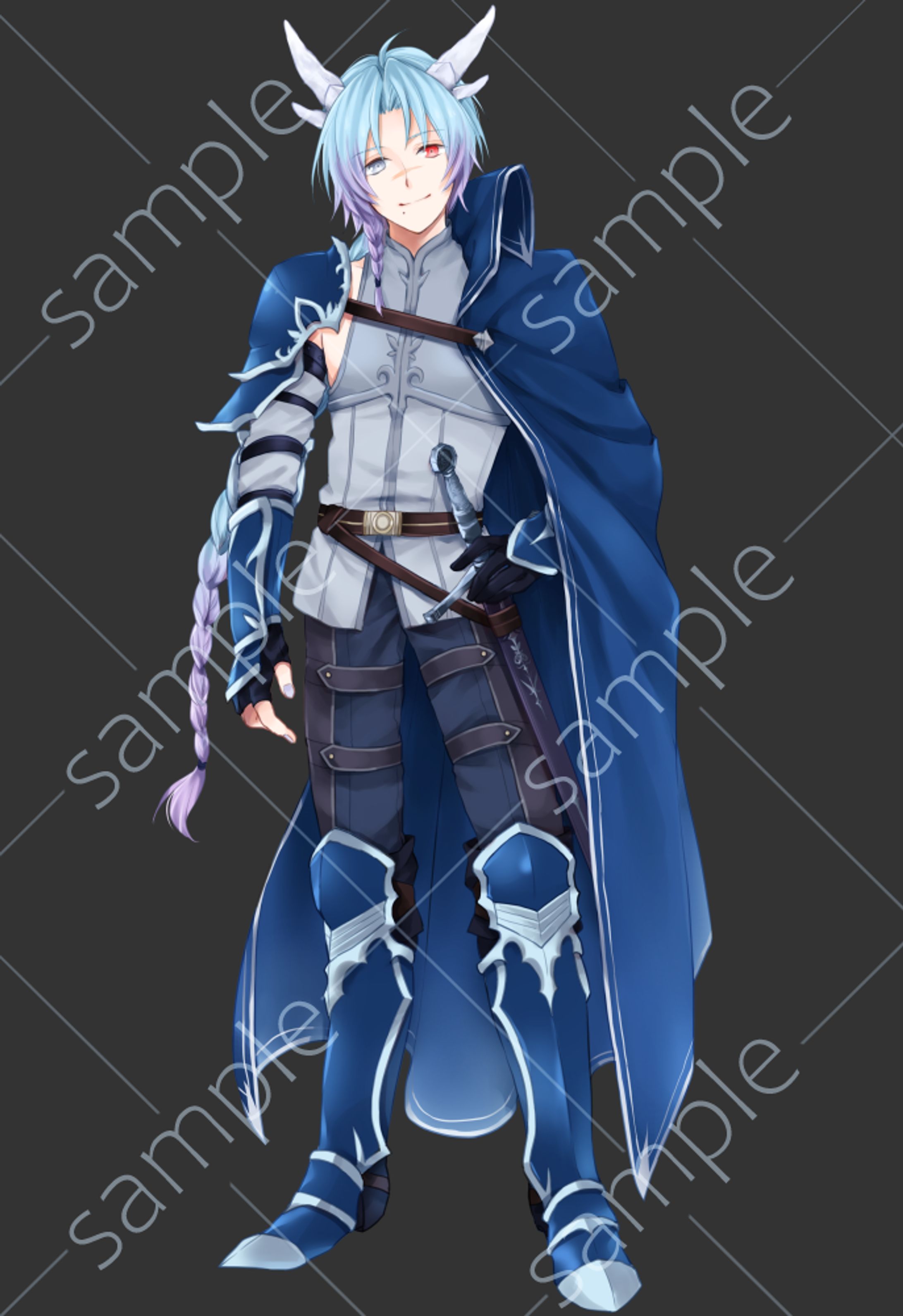 【個人様ご依頼】TRPG用キャラクター立ち絵-1