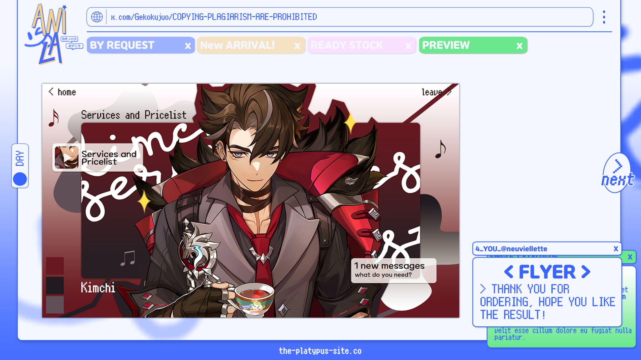 PINNED COVER, FLYER.-1