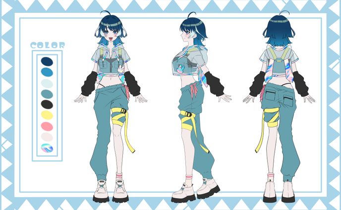 五月雨様キャラデザイン依頼